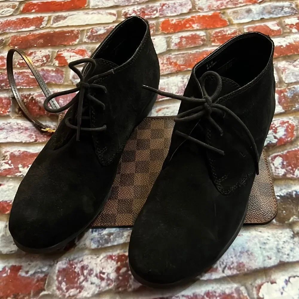 Born Concepts, black suede booties